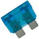Flach-Stecksicherung Midi (KFZ-Standard), hellblau (15A), Abm. ca. 19x19mm