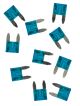 15A Mini-Stecksicherung, hellblau, Abm. ca. 16x11mm, 10er Pack