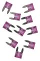 3A Mini-Stecksicherung, violett, Abm. ca. 16x11mm, 10er Pack