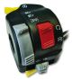 All-In-One Lenkerschalter (links) mit Arretier-Stift (YAMAHA-Systemstecker Typ 110 4/6-fach, erweiterbar um Choke-/Deko-Einheit 41232)