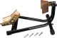 Motorrad-Vorderradständer, stabiler Motorradstand für 12'-21' Vorderräder (Wippe 4-fach einstellbar für perfekte Klemmung)