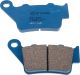 Brembo Offroad/Straße Carbon-Keramik Bremsklötze hinten, 1 Paar, mit ABE, für Brembo-Bremszange (TT600: Abbildung vergleichen! alternativ 11114)