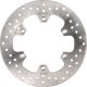 Brembo Oro-Bremsscheibe vorn links, Edelstahl Guss, 5mm dick, Durchmesser 267mm, starr (ABE für 3TB 90-95)