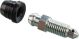 Bremsentlüftungsschraube M7x1.00, Länge gesamt 28mm, mit Gummi-Abdeckkappe, OEM-Vergleichs-Nr. 1UY-W0048-50