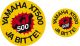 Eintopfkraft-Aufkleber »XT500 JA BITTE«, Durchmesser 50mm oder 80mm, 1 Stück