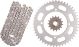 XW-Ring Kettensatz 15/47, RK520XRE, 114 Glieder OFFEN,Ritzel feinverzahnt mit 15.6mm BREITEM BUND, Hohlniet- und Clipschloss
