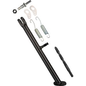Seitenständer-Umrüst-Set mit HD-Seitenständer für ausgeschlagene Rahmenaufnahme (Umrüstung auf 12mm Bolzen inkl. Bohrer)
