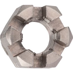 Mutter Seitenständer, Edelstahl, M8x1.25, für Splint-/Feder-Sicherung geeignet, OEM-Vergleichs-Nr. 95307-08900
