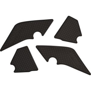 T7 Seitenschutz Grip Pads (OEM), vierteiliges Gummi-Set für maximalen Grip und Schutz, haftstarker Kleber, schützt die mittlere Seitenverkleidung