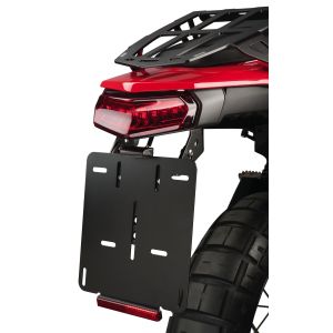 KEDO T7 Kennzeichenhalter »Tidy Tail«, Kennzeichenwinkel einstellbar, kurzer sportlicher Heckabschluss, e-geprüfte Kennzeichenleuchte, Version 2025