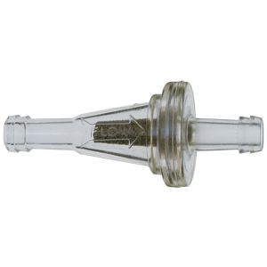 Mini-Benzinfilter (Sinter-Einsatz) für 6mm Benzinschlauch, Länge = 52mm, Durchmesser = 22mm