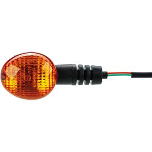 Enduro-Blinker vorn/rechts bzw. hinten/links, 12V Glühlampe 10W BA15S, Verschraubung wie OEM, Blinkerarm vibrationsentkoppelt, 1 Stück