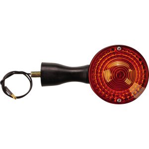 Blinker hinten (OEM), Gewindelänge 15mm, Blinkerglas klar, inkl. 6V/21W Leuchtmittel BA15S (für 12V siehe Art. 41004), SAE-Kennung