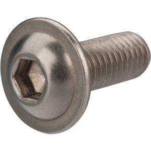 Innensechskant-Schraube mit Flansch M6x16, Edelstahl