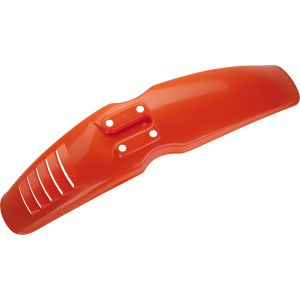 Replica Kotflügel 'Export' vorn, Farbe: 'El Toro Orange', mit Lüftungsschlitzen (originale Montagelöcher für einfache Montage)