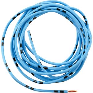 KABEL, 2 Meter-Einzelpackung, 0.75qmm hellblau (z.B. für den Leerlaufschalter)