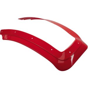 Kotflügel-Verbreiterung 'Chappy Red', mit originalen Montagelöchern, passend für Kotflügel Art. 50783-XX, Nieten-Set siehe Art. 50792