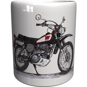Porzellan-Becher 'XT500S 1989'