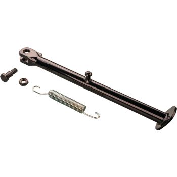KEDO Seitenständer-Set inkl. Bolzen, Mutter und einer Feder (Variante OHNE Umlenkblech, für Rahmen ab Baujahr 1980 mit 12mm Bohrung)