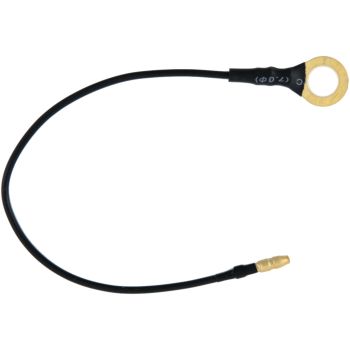 Massekabel (L=220mm/Öse 10mm/Japan-Stecker)