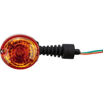 Replika-Blinker vorn/rechts bzw. hinten/links, 12V Glühlampe 10W BA15S, Kabellänge 15cm, Japanstecker, 1 Stück