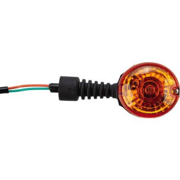 Replika-Blinker vorn/links bzw. hinten/rechts, 12V Glühlampe 10W BA15S, Kabellänge 15cm, Japanstecker, 1 Stück