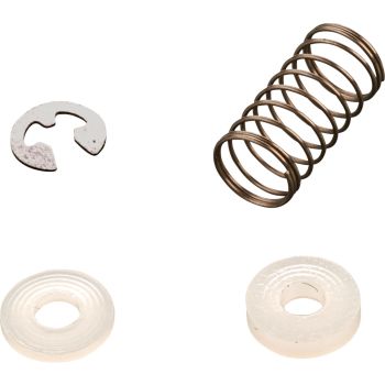 Düsennadel Kleinteile-Set 4-teilig (Feder, Kunststoffscheiben, Clip), passend für Mikuni VM34SS-Vergaser