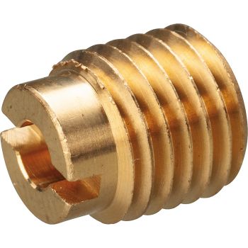 Hauptdüse #102 für TEIKEI-Sekundärvergaser rechts, zweite Bauform mit zusätzlicher Ablassschraube (Replika, Made in Japan)