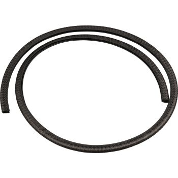 Kantenschutzprofil flexibel (9.5mm) schwarz mit Metallkern, für Bauteildicke bis 4mm, ideal für Blechkonstruktionen & Eigenbauten (Preis pro Meter)