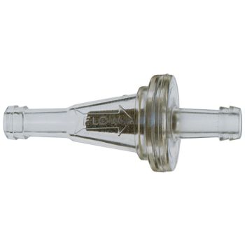 Mini-Benzinfilter (Sinter-Einsatz) für 6mm Benzinschlauch, Länge = 52mm, Durchmesser = 22mm
