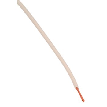KABEL, 1 Meter 0.75qmm weiß