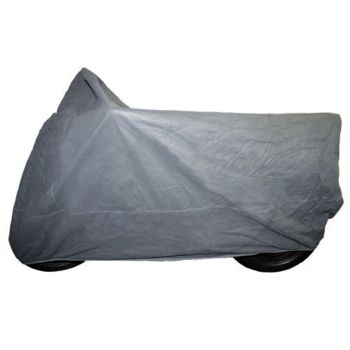 Universal Abdeckplane 'Indoor-Cover-XL', grau (atmungsaktives, reißfestes Gewebe, lackschonendes Innenmaterial, kleines Packmaß), Maße LxB ca. 260x101x104cm