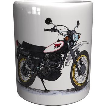 Porzellan-Becher 'XT500 1980'