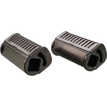 Replika-Fußrastengummis für Sozius-Fußrasten, 1 Paar, OEM-Vergleichs-Nr. 1J7-27444-00, 1J7-27433-00